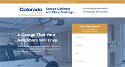 Desktop Screenshot of coloradogarage.com